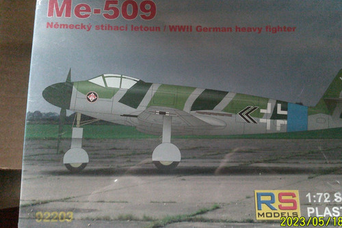 Models messerschmitt 509 - rs,