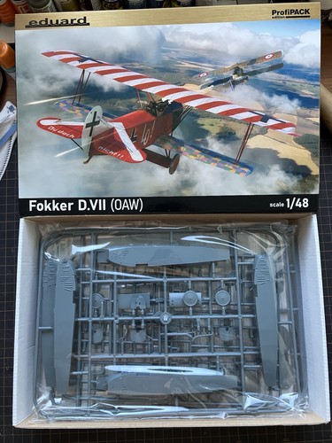 Eduard 8136 fokker vii 48 - fokker, 1:48