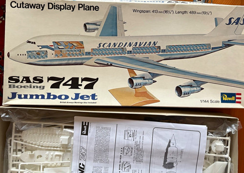 Revell sas boeing 747 jumbo - revell,