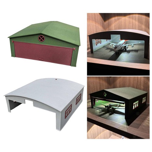 Airport hangar modell - hangar,