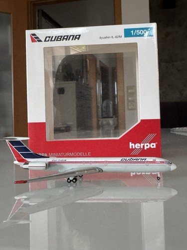 Herpa wings 500 cubana de - cubana,