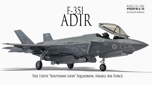 35i adir 48 - f-35i, modellbausatz