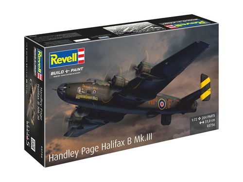 Revell 03756 72 handley - 03756,