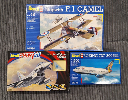 Revell flugzeugbausatz lot - revell,