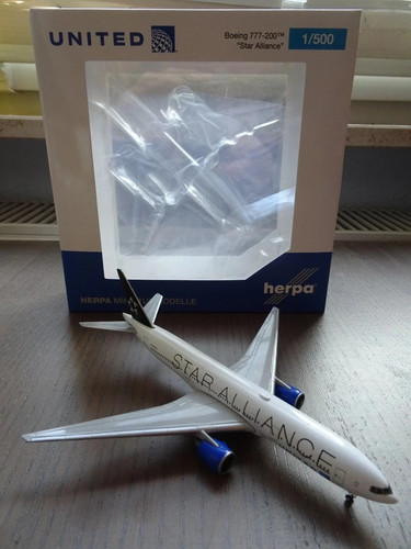 Herpa united airlines boeing - united,