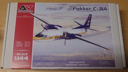 Fokker 31a golden knights - fokker, (golden