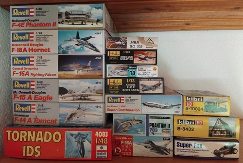 Modellbau kartons revell - modellbau,