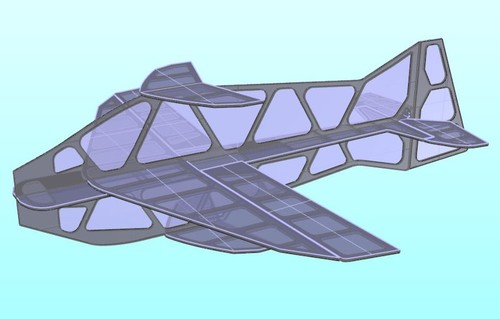 Costilla f3p mini - f3p-mini, shockflyer