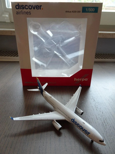 Herpa discover airlines airbus - herpa,