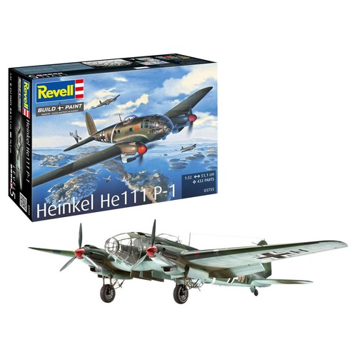 Revell 03755 heinkel - 03755, he